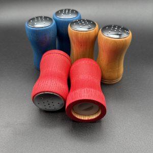 Wide Mouth Salt & Pepper Shaker Set